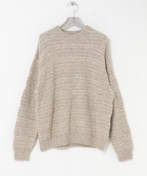 新品 crepuscule クルーネック リネンニット カットソー グレー 1 楽天市場】【SALE 50%OFF】[2501-013]crepuscule(クレプス