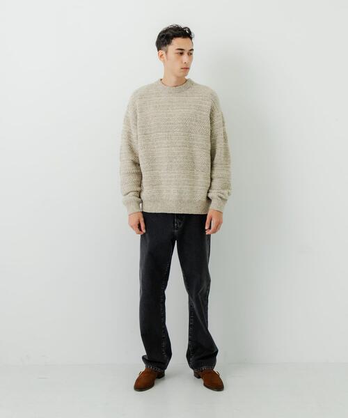 crepuscule ニット crepuscule × Steven Alan＞ MOCK NECK KNIT/ニット