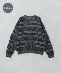 crepuscule | 『別注』crepuscule×URBAN RESEARCH　Multi Border Mix CREW-NECK(ニット/セーター)