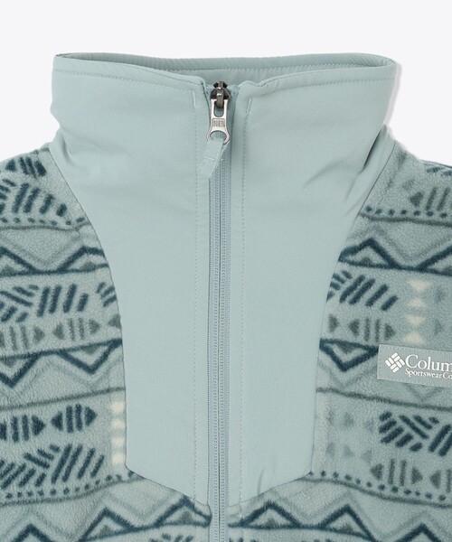 Columbia(コロンビア)の「Columbia/キッズ セコイアグローブ プリンテッド フルジップフリース/コロンビア(その他トップス・キッズ・ブルー/グリーン/レッド/ベージュ・XXS/XS/S/M/L)」の6枚目の写真