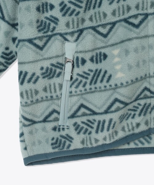 Columbia(コロンビア)の「Columbia/キッズ セコイアグローブ プリンテッド フルジップフリース/コロンビア(その他トップス・キッズ・ブルー/グリーン/レッド/ベージュ・XXS/XS/S/M/L)」の18枚目の写真