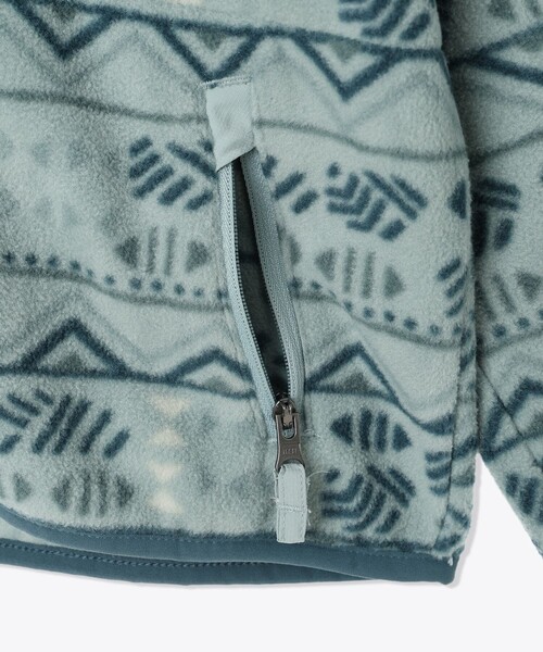 Columbia(コロンビア)の「Columbia/キッズ セコイアグローブ プリンテッド フルジップフリース/コロンビア(その他トップス・キッズ・ブルー/グリーン/レッド/ベージュ・XXS/XS/S/M/L)」の16枚目の写真