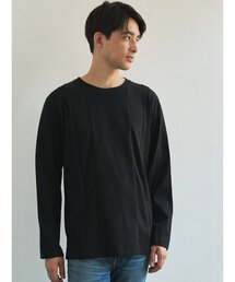 【TRANSITION】フライス切り替えロングスリーブTEE ロンT