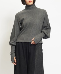 gomme | リブニット アームカバーT(Tシャツ/カットソー)