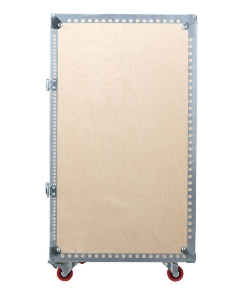 WOODEN CABINET WITH CASTORS 4 LAYER/木製 キャビネット 棚（収納