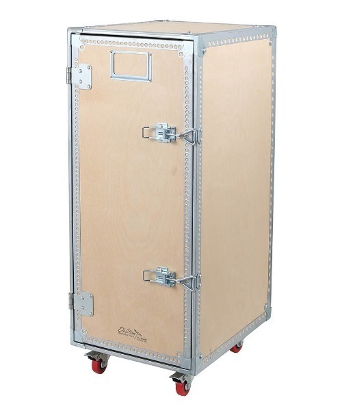 WOODEN CABINET WITH CASTORS 4 LAYER/木製 キャビネット 棚（収納