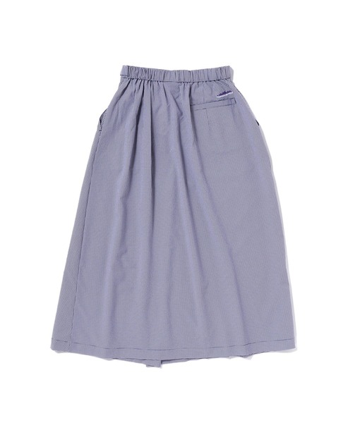 THOUSAND MILE（サウザンドマイル）の「[L's]WRAPPED SKIRT HIGH AIR PERMEABILITY CHECK/ラップスカート（スカート・レディース・ブルー系その他/ブラック系その他/ブラウン系その他・L/M）」の8枚目の写真