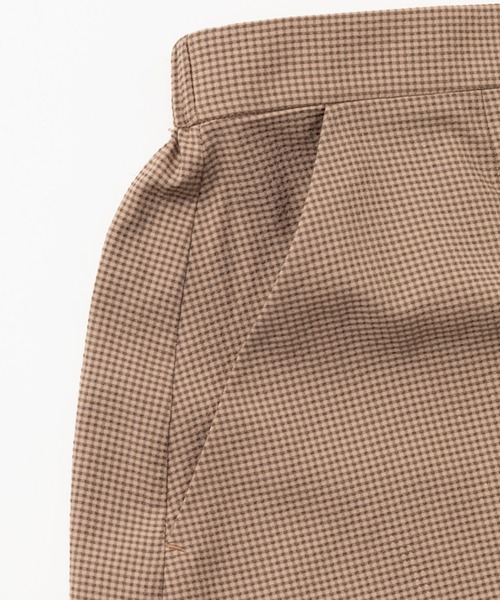 THOUSAND MILE（サウザンドマイル）の「[L's]WRAPPED SKIRT HIGH AIR PERMEABILITY CHECK/ラップスカート（スカート・レディース・ブルー系その他/ブラック系その他/ブラウン系その他・L/M）」の16枚目の写真