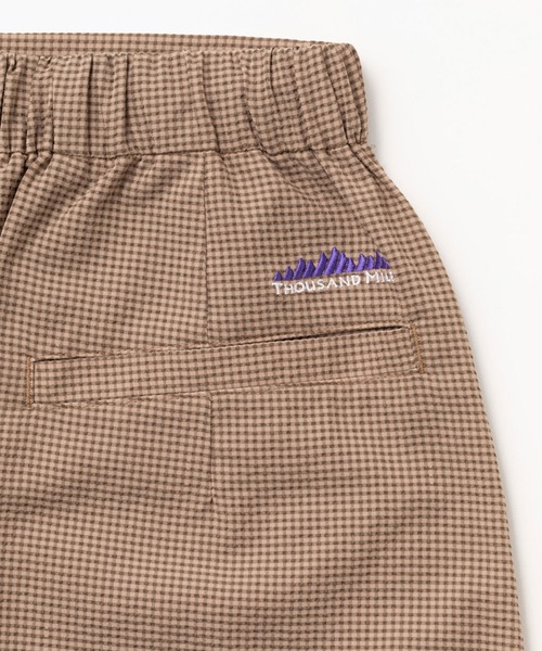 THOUSAND MILE（サウザンドマイル）の「[L's]WRAPPED SKIRT HIGH AIR PERMEABILITY CHECK/ラップスカート（スカート・レディース・ブルー系その他/ブラック系その他/ブラウン系その他・L/M）」の13枚目の写真