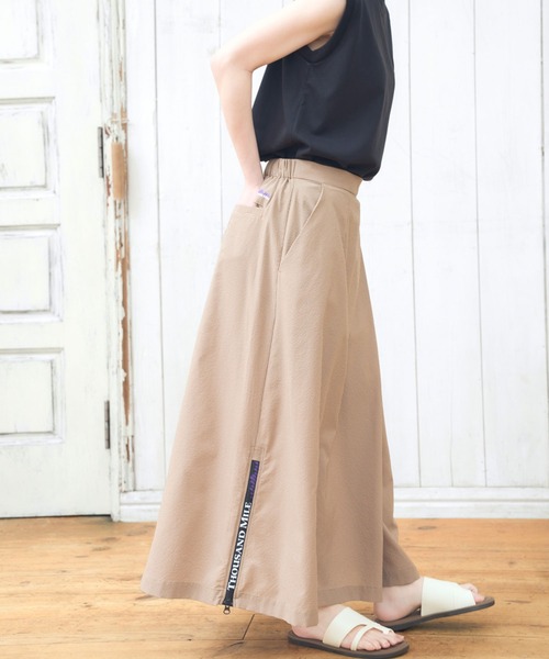 THOUSAND MILE（サウザンドマイル）の「[L's]WRAPPED SKIRT HIGH AIR PERMEABILITY CHECK/ラップスカート（スカート・レディース・ブルー系その他/ブラック系その他/ブラウン系その他・L/M）」の11枚目の写真