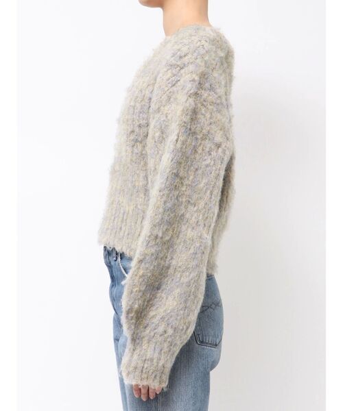 Ungrid(アングリッド)の「ダブルジップVネックニットカーディガン(ニット/セーター・レディース・グレー/イエロー/ブラウン・FREE)」の11枚目の写真