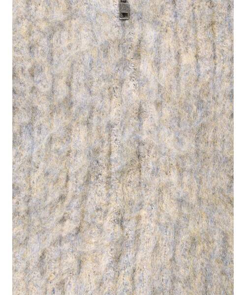 Ungrid(アングリッド)の「ダブルジップVネックニットカーディガン(ニット/セーター・レディース・グレー/イエロー/ブラウン・FREE)」の13枚目の写真