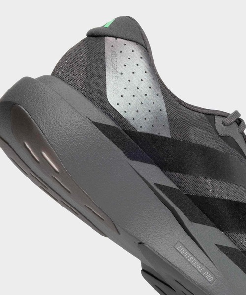 adidas（アディダス）の「アディゼロ EVO SL / Adizero EVO SL / ランニングシューズ / アディダス adidas（スニーカー・メンズ・グレー/ブラック・25.0cm/24.5cm/28.5cm/28.0cm/27.5cm/27.0cm/26.5cm/26.0cm/29.0cm/25.5cm）」の16枚目の写真