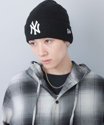 MLB(メジャーリーグベースボール)の【NEW ERA/ニューエラ】MLB刺繍ロゴニットキャップ/NY・LA/ユニセックス(ニットキャップ/ビーニー)
