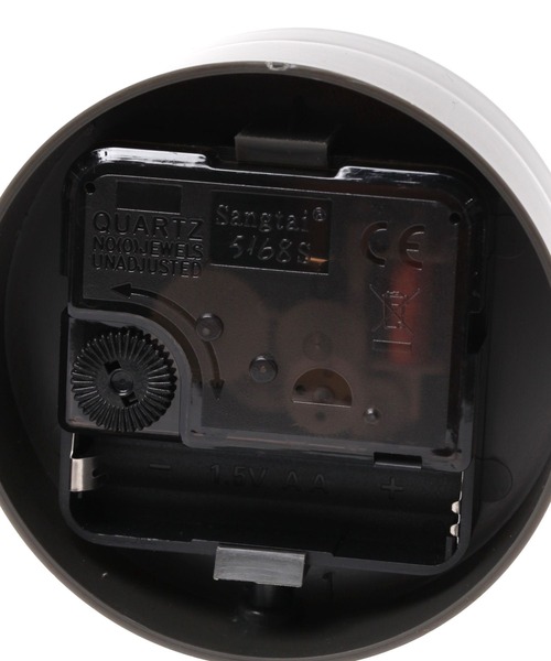 LAKOLE（ラコレ）の「ラウンドスタンドクロック / 601332（置時計・レディース・アイボリー/チャコール・FREE）」の10枚目の写真