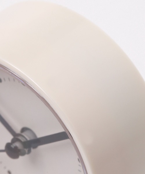 LAKOLE（ラコレ）の「ラウンドスタンドクロック / 601332（置時計・レディース・アイボリー/チャコール・FREE）」の11枚目の写真