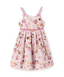 mezzo piano（メゾピアノ）の「カフェ柄　キャミワンピース（ワンピース）」