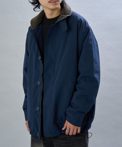 ジャケット・アウター mari セール】【A by MAGASIN DE MODE】N-1 衿ボア付き デッキジャケット