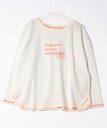 Q | ジョーゼットプリントロンT(Tシャツ/カットソー)