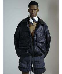 CURRENTAGE（カレンテージ）の「Reversible jacket（ブルゾン）」