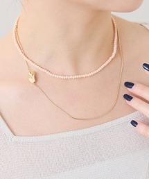 PAPILLONNER | ビーズ2WAYネックレス(ネックレス)