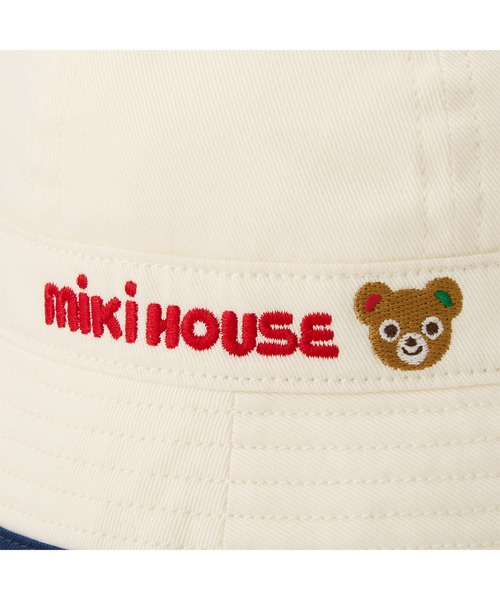 MIKI HOUSE（ミキハウス）の「セーラーハット（ハット・キッズ・ピンク/ネイビー・54/52/50/48）」の6枚目の写真