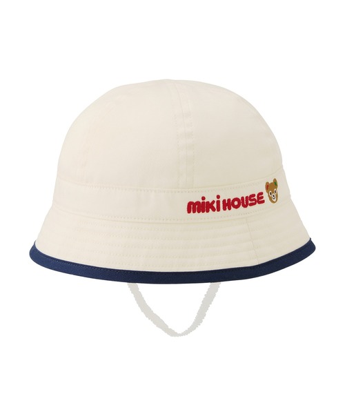 MIKI HOUSE（ミキハウス）の「セーラーハット（ハット・キッズ・ピンク/ネイビー・54/52/50/48）」の3枚目の写真
