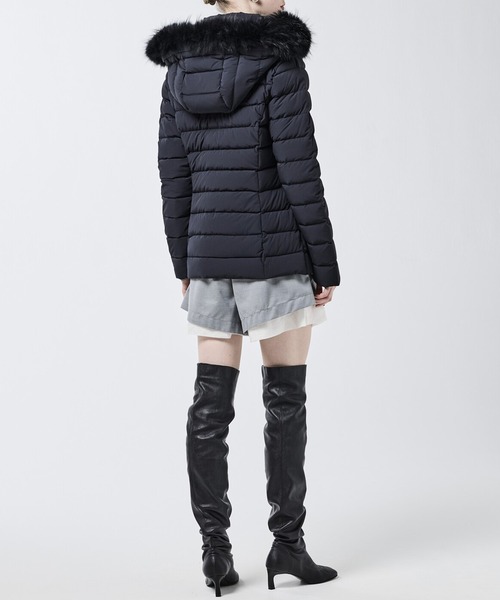 CAPEHORN(ケープホーン)の「【CAPE HORN】SALTA MURMASKY(ダウンジャケット/コート・レディース・オフホワイト/ブラック・42/40)」の5枚目の写真