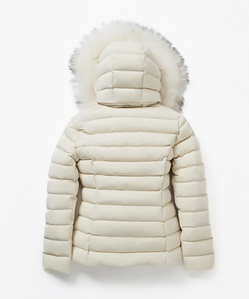 CAPEHORN(ケープホーン)の「【CAPE HORN】SALTA MURMASKY(ダウンジャケット/コート・レディース・オフホワイト/ブラック・42/40)」の12枚目の写真