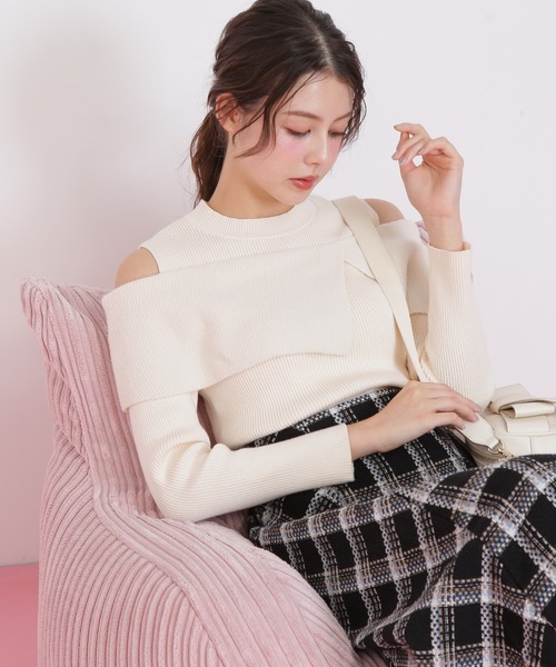 JILL by JILL STUART(ジルバイジルスチュアート)の「◇ロービングチェック(スカート・レディース・ホワイト系その他/ブラック系その他・MEDIUM/SMALL)」の7枚目の写真