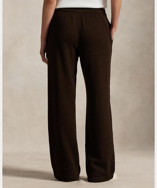 ドローストリング フリース ワイドレッグ スウェットパンツ