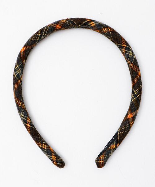 WEGO（ウィゴー）の「WEGO/チェックナローカチューシャ（カチューシャ・レディース・グリーン系その他2/ブルー系その他2/レッド系その他2/イエロー系その他3・FREE）」の8枚目の写真