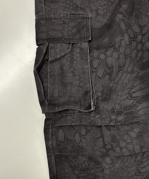 Kuroba(クロバ)の「ワイドカーゴパンツ(デニムパンツ・レディース・ブラック・S/M/L)」の14枚目の写真