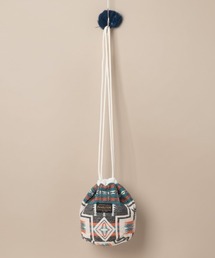 PENDLETON（ペンドルトン）の「【PENDLTON:ペンドルトン】PWM JQ Draw Pouch Chacoal/巾着バッグ（ハンドバッグ）」