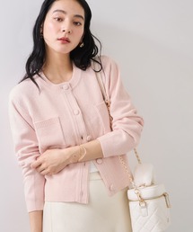 予約商品】カーディガン/ボレロ（ピンク/桃色系）ファッション