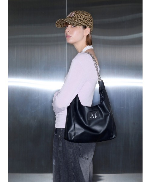 A'GEM/9 × .kom 『MUCENT/ムーセント』GLADY SILVER CHAIN LEATHER