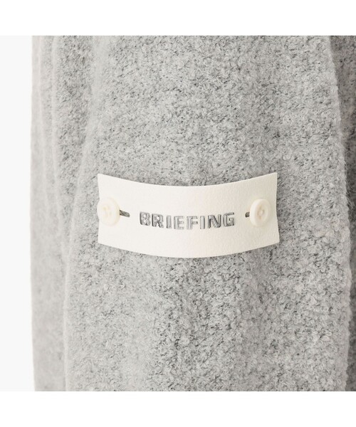 BRIEFING（ブリーフィング）の「WOMEN’S BOUCLE YARN TURTLENECK KNIT（ニット/セーター・レディース・ブラック/グレー/ホワイト・M/S）」の13枚目の写真