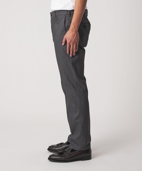 A DAY IN THE LIFE UNITED ARROWS(アデイインザライフユナイテッドアローズ)の「裏起毛 ツイル ノープリーツ スラックス-ストレッチ-<A DAY IN THE LIFE>(スラックス・メンズ・グレー系/ネイビー/ベージュ・M/S/L/XL)」の8枚目の写真