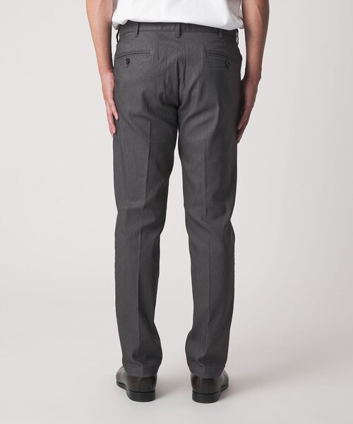 セール】裏起毛 ツイル ノープリーツ スラックス-ストレッチ-＜A DAY