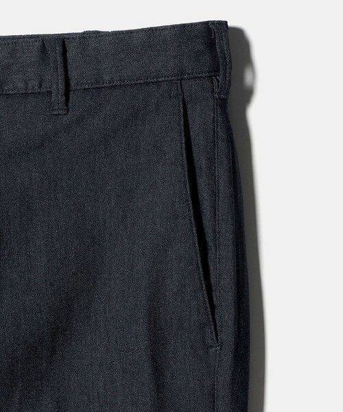 A DAY IN THE LIFE UNITED ARROWS(アデイインザライフユナイテッドアローズ)の「裏起毛 ツイル ノープリーツ スラックス-ストレッチ-<A DAY IN THE LIFE>(スラックス・メンズ・グレー系/ネイビー/ベージュ・M/S/L/XL)」の16枚目の写真