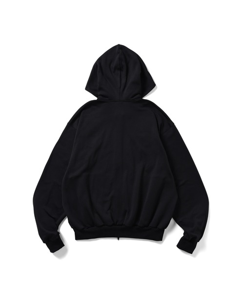 fridge（フリッジ）の「【ES.1】エスアイ Power Stretch Hoodie（パーカー・メンズ・グレー/ブラック・LARGE/MEDIUM/X-LARGE/SMALL）」の4枚目の写真