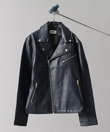 ブランド古着】メンズのライダースジャケット（ブルー・ネイビー/青色