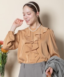 セール】OFF SHOULDER TUCK BLOUSE（シャツ/ブラウス）｜CLANE（クラネ