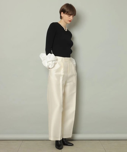 CADUNE（カデュネ）の「袖バルーンニット（ニット/セーター）」 - WEAR