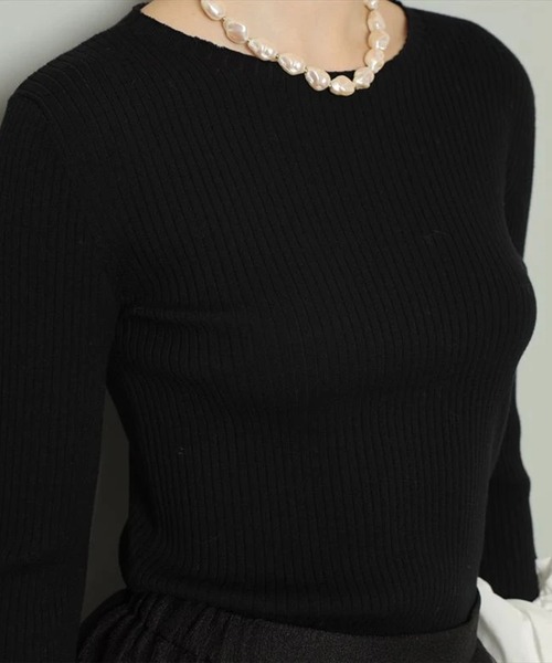 袖バルーンニット(ニット/セーター)|CADUNE(カデュネ)の 袖バルーンニット(ニット/セーター)|CADUNE(カデュネ)の