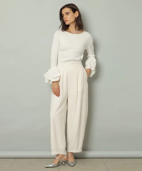 CADUNE（カデュネ）の「袖バルーンニット（ニット/セーター）」 - WEAR