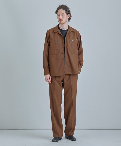 MEN'S BIGI（メンズビギ）の「【Dickies/ディッキーズ】別注 SMART MERINO 875 ワークパンツ（その他パンツ・メンズ・ブラック/ブラウン/グレー・03/02/01/04）」の14枚目の写真