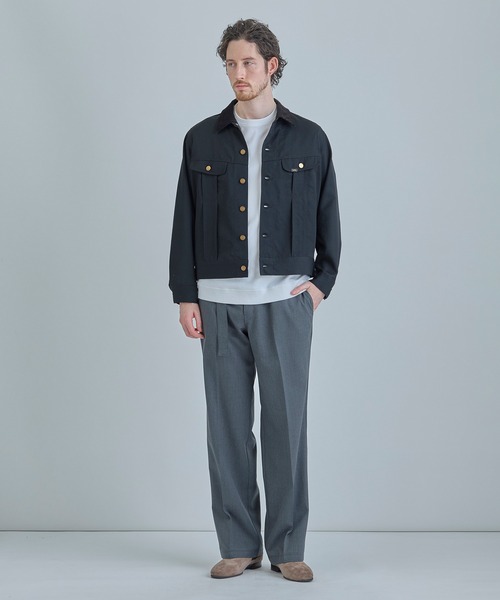 MEN'S BIGI（メンズビギ）の「【Dickies/ディッキーズ】別注 SMART MERINO 875 ワークパンツ（その他パンツ・メンズ・ブラック/ブラウン/グレー・03/02/01/04）」の16枚目の写真