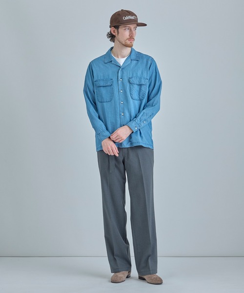 MEN'S BIGI（メンズビギ）の「【Dickies/ディッキーズ】別注 SMART MERINO 875 ワークパンツ（その他パンツ・メンズ・ブラック/ブラウン/グレー・03/02/01/04）」の17枚目の写真