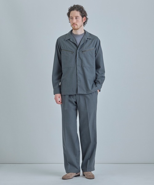 MEN'S BIGI（メンズビギ）の「【Dickies/ディッキーズ】別注 SMART MERINO 875 ワークパンツ（その他パンツ・メンズ・ブラック/ブラウン/グレー・03/02/01/04）」の15枚目の写真